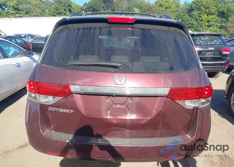 2014 Honda Odyssey Ex-L z USA, uszkodzony, nr VIN 5FNRL5H68EB127060